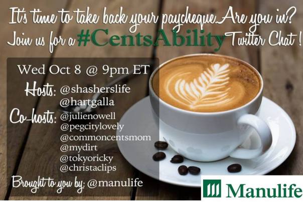 #CentsAbility Twitter Chat with @ChristaClips Oct 8 9pmET
